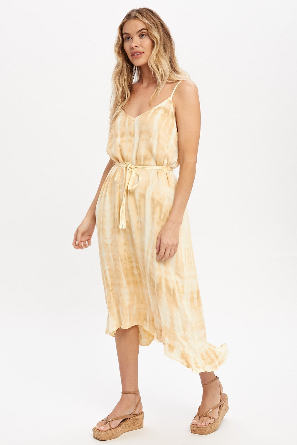 Tie dye Maxi Slip Dress