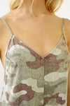 Washed Camo Baggy Jumpsuit