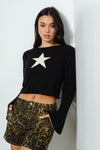 Star Knit Top