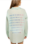 Surf Gypsy Printed Cotton Button Down