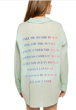 Surf Gypsy Printed Cotton Button Down
