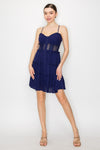 Sweetheart Tiered Cami Dress