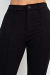 Pintuck Wide Leg Pants