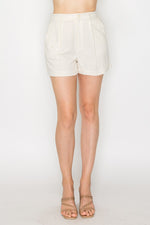 High Rise Elastic Basic Mini Short