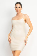 Rhinestone Bodycon Cami Mini Dress