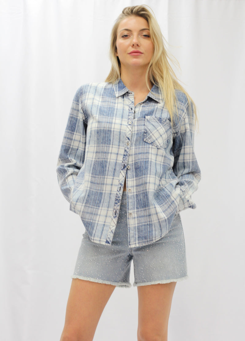 Plaid Button Down Shirt