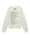Boys Lie Cadet White Kara Crewneck