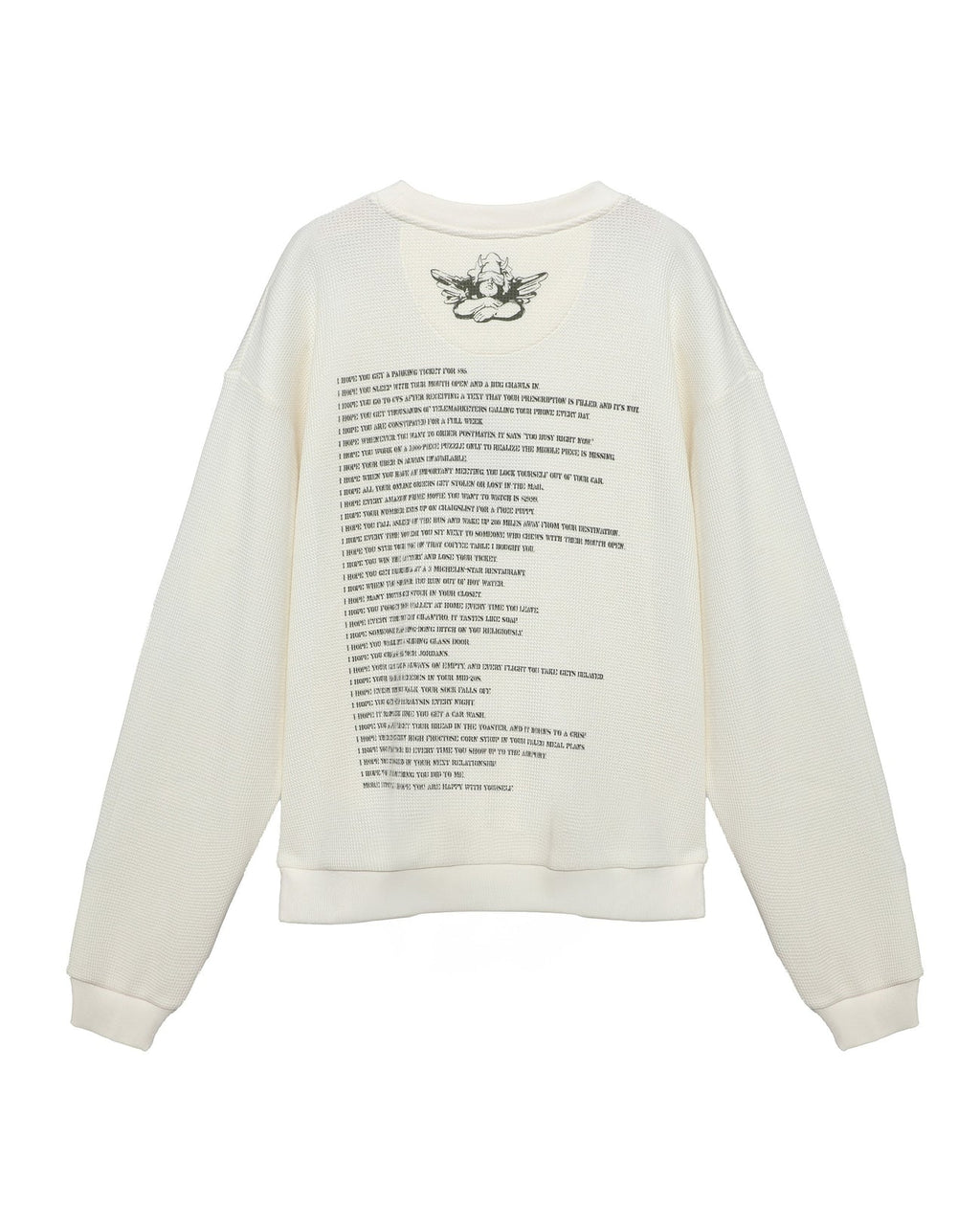 Boys Lie Cadet White Kara Crewneck