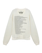Boys Lie Cadet White Kara Crewneck