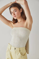 Free People Love Letter Tube Top