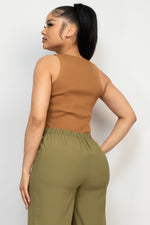 Square Neck Sweater Bodysuit