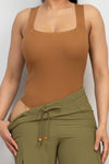 Square Neck Sweater Bodysuit