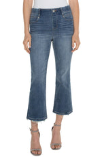 Liverpool Gia Glider Crop Flare Jeans