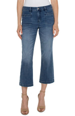 Liverpool Hannah Crop Flare Jeans