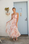 Lucy Paris Rosina Pleated Flower Dress