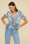 Lucy Paris Bee Ruffle Top