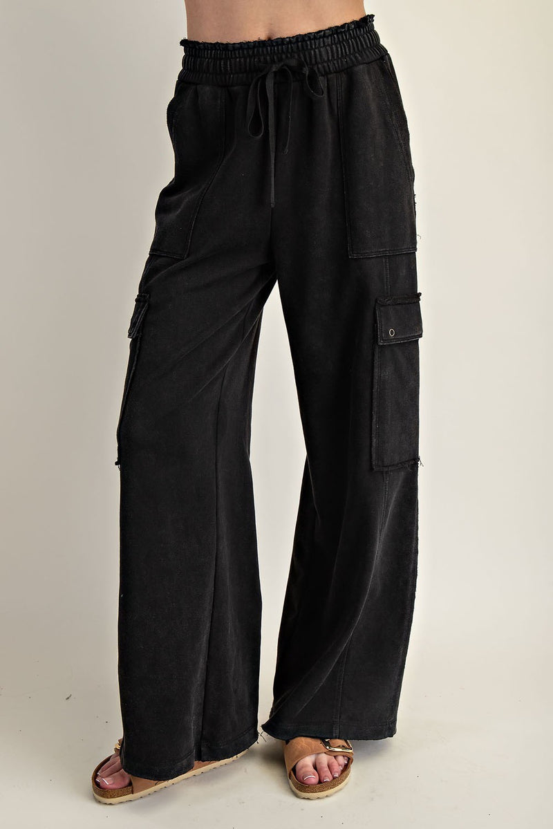 Snow Washed Cargo Pants