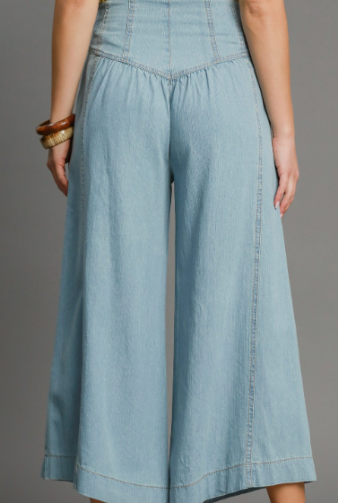 Western Style High Waist Pants