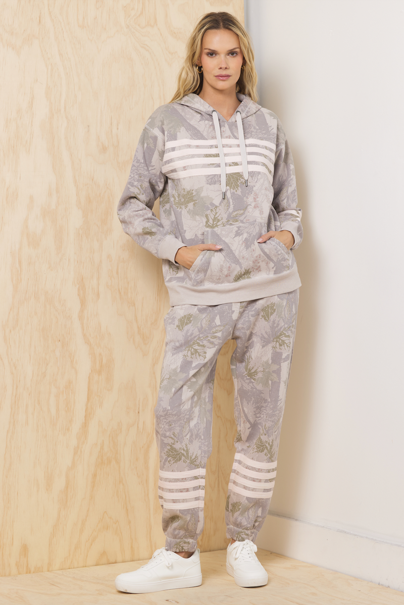 Vintage Havana Camo Fleece Printed Jogger