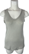 Sequin V-neck Tank Top