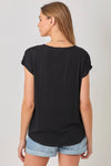 Surplice Neck Top