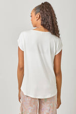 Surplice Neck Top