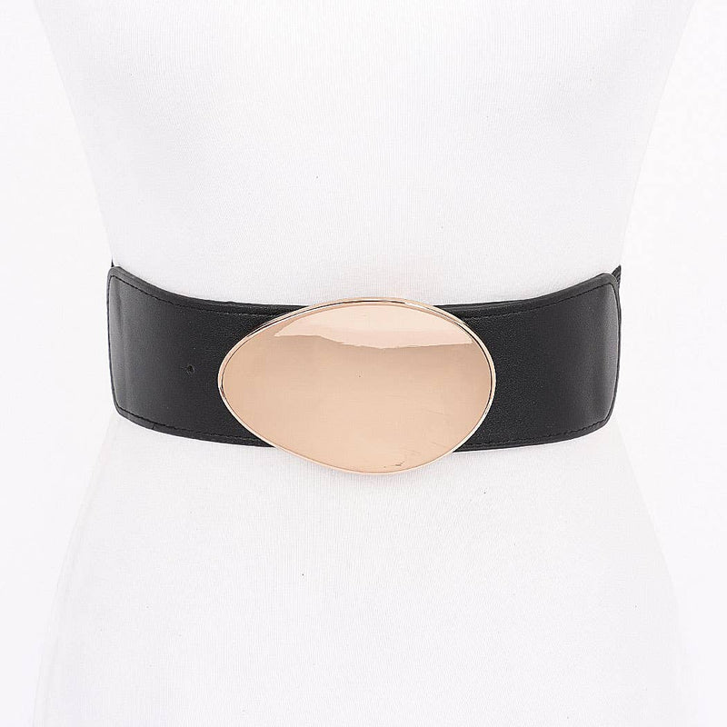 Metal Buckle Elastic Belt
