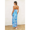 Afterglow Strapless Bias Cut Maxi Dress