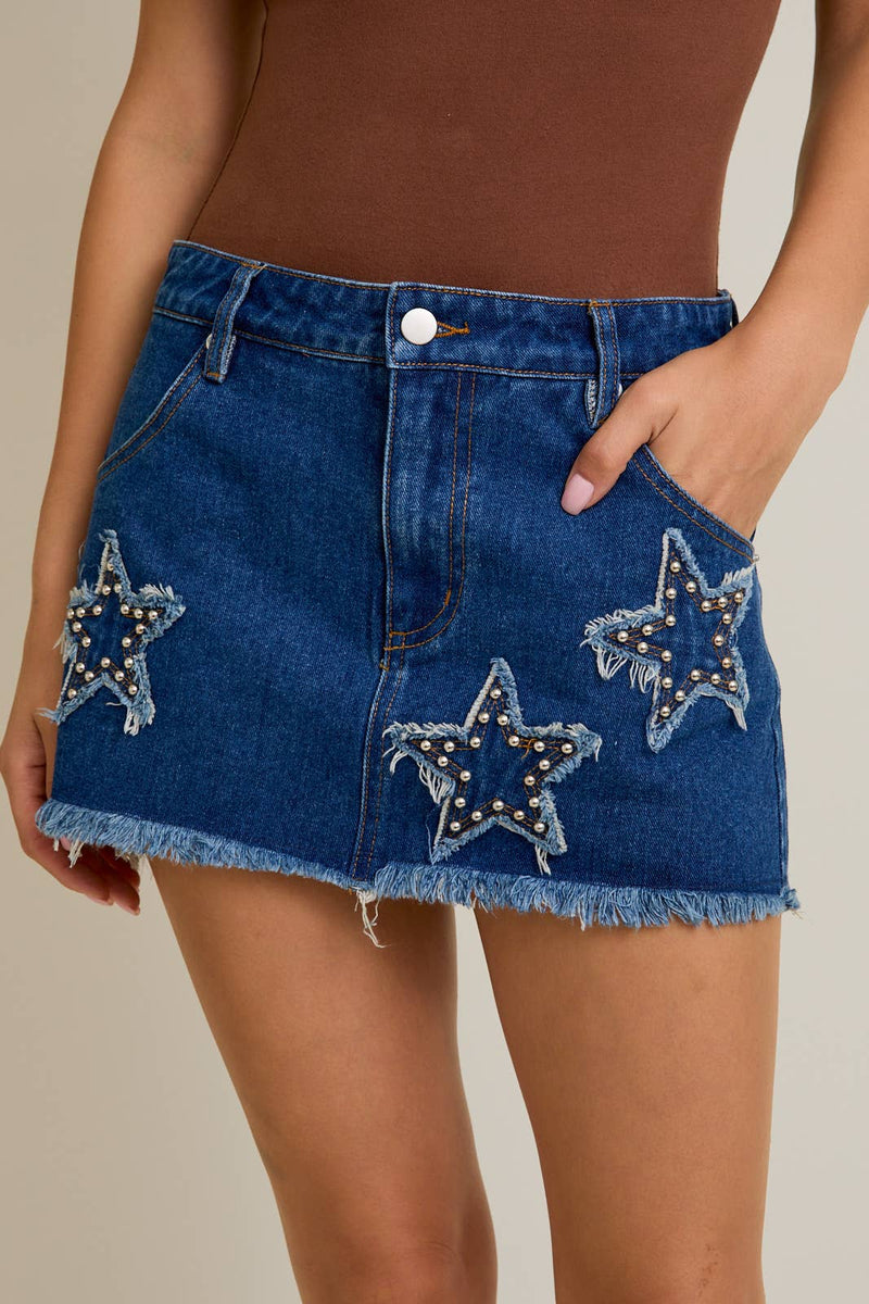 Low-Rise Micro Skirt