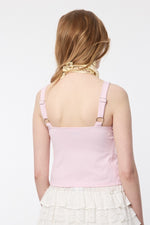 Twisted Bust Cami Crop Top