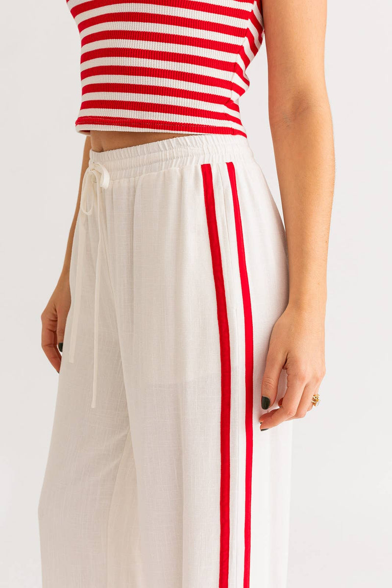 Side Stripe Pants