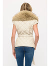 Sovereign Faux Leather Quilted Vest