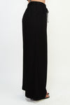 Drawstring Wide Leg Pants
