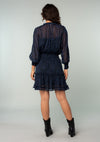 Dolman Short Sleeve Tiered Dress