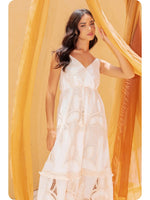 Crochet Lace Maxi Dress