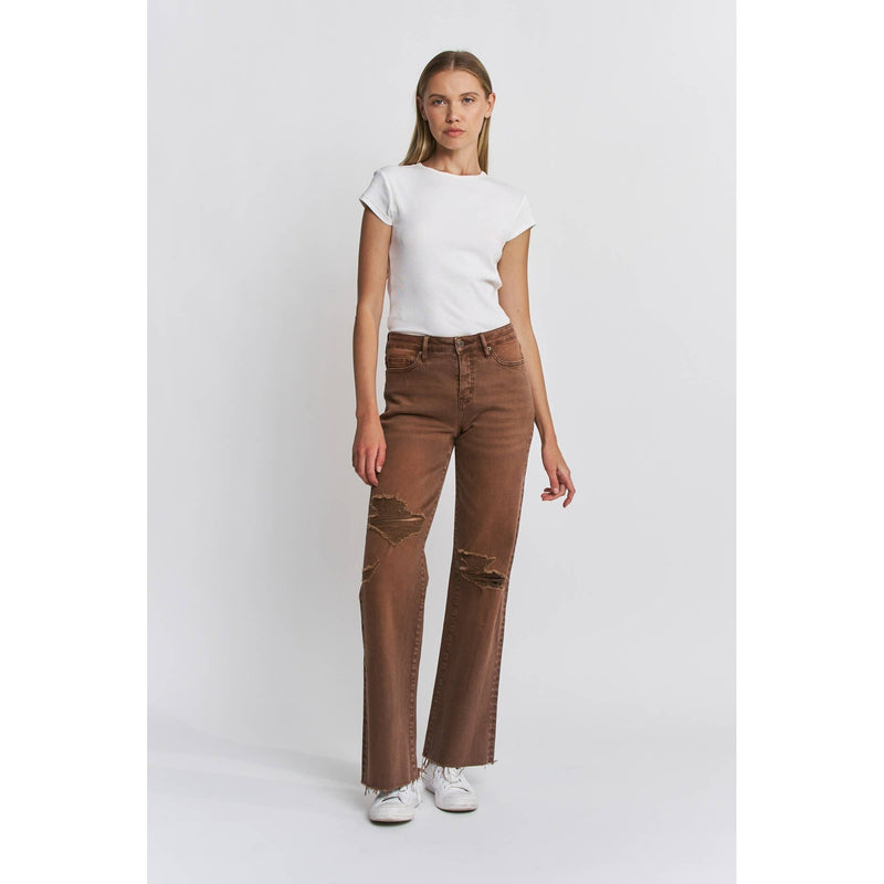 MICA High Rise Wide Leg w Tummy Tuck