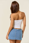 Tube Shirring Top with Seashell Trim