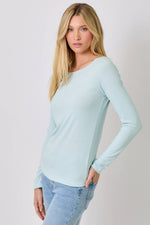 Reverse Coverstitch Top