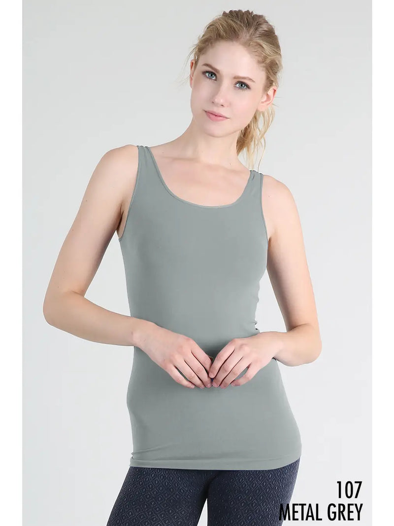 Seamless Jersey Tank Top