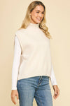 Mock Neck Sweater Vest