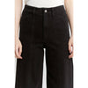 Mica Denim High Rise Seamed Trouser