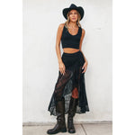 Playing Hard Ruffled Lace Skirt