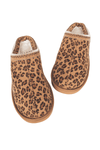 Leopard Print Embroidered Slipper