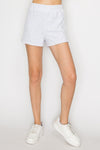 High Rise Side Stripe Mini Short