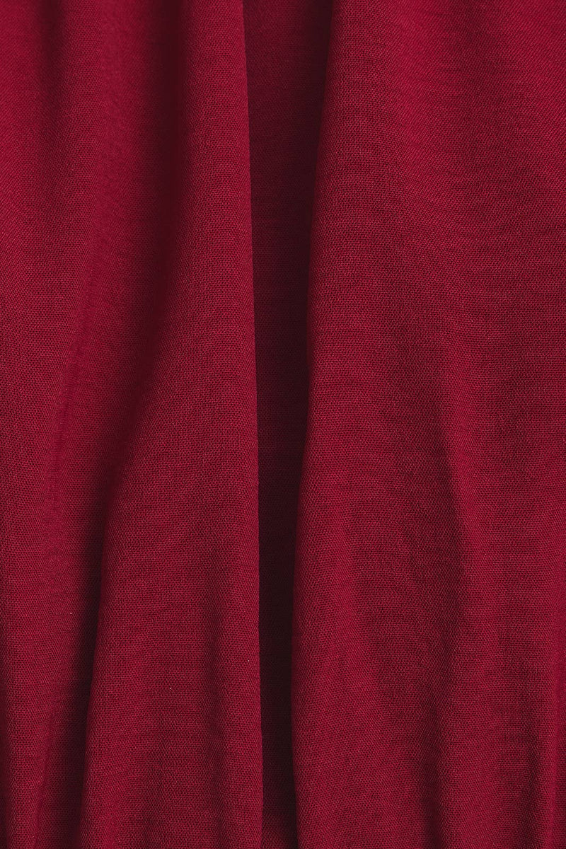 Round Neck 3/4 Sleeve Bow Detail Top