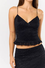 Lace Cami Top and Maxi Skirt Set
