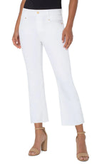 Liverpool Gia Glider Crop Flare w/ Back Pleat Jeans on