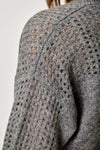 Metallic Sweater Cardigan