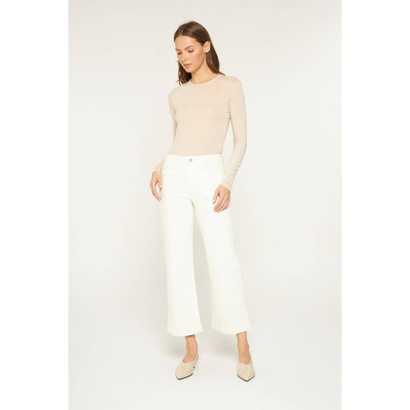 Mica High Rise Cropped Wide Leg