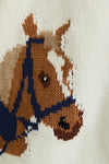 "Horse" Graphic Long Sleeve Cardigan